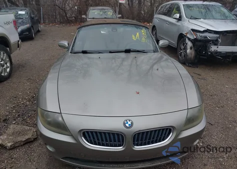 2005 BMW Z4 2.5I from USA, damaged, VIN 4USBT33525LS58318